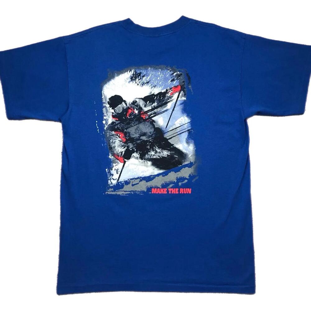 90S Marlboro Adventure Team Skiing Graphic T-Shirt (Xl)